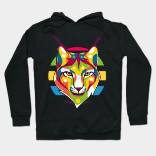 Lynx Portrait Hoodie